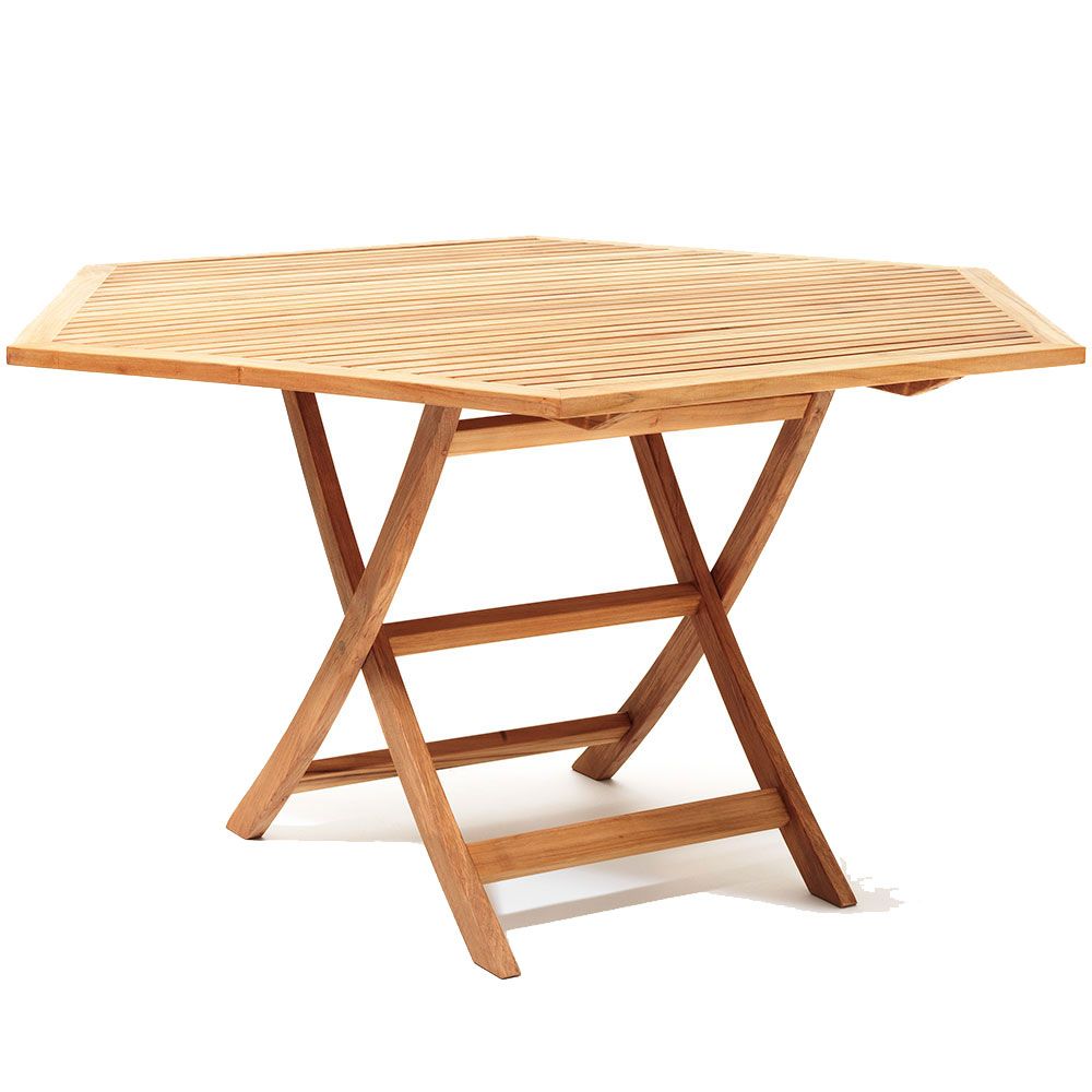 Viken Spisebord 140 cm Teak Skargaarden
