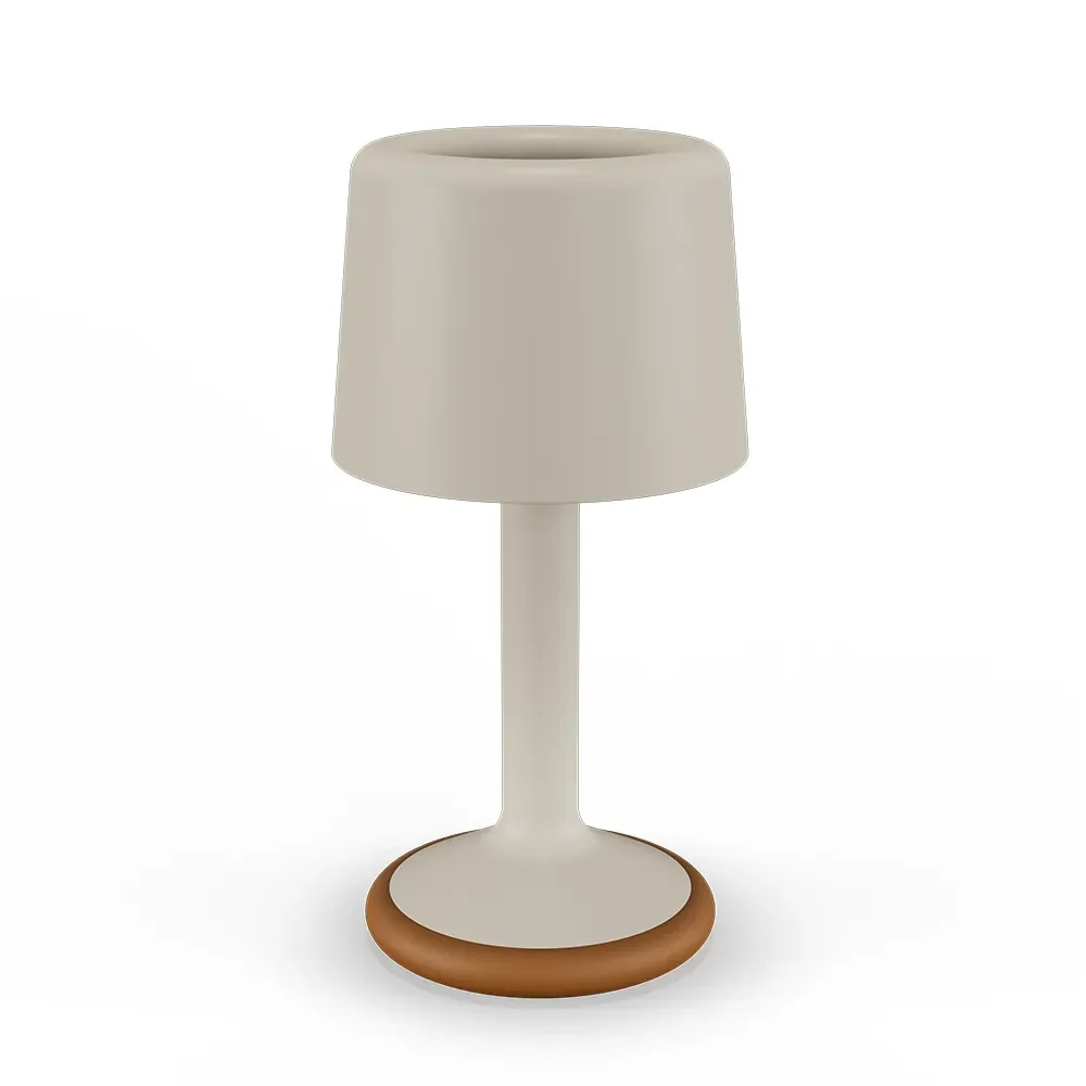 Houe, Bærbar solcellelampe Luu Beige