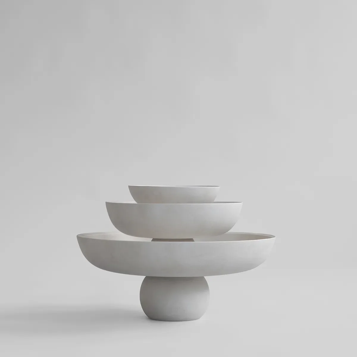 Håndmalet dekorationsskål Baburu Mini Birch Ø 20 cm