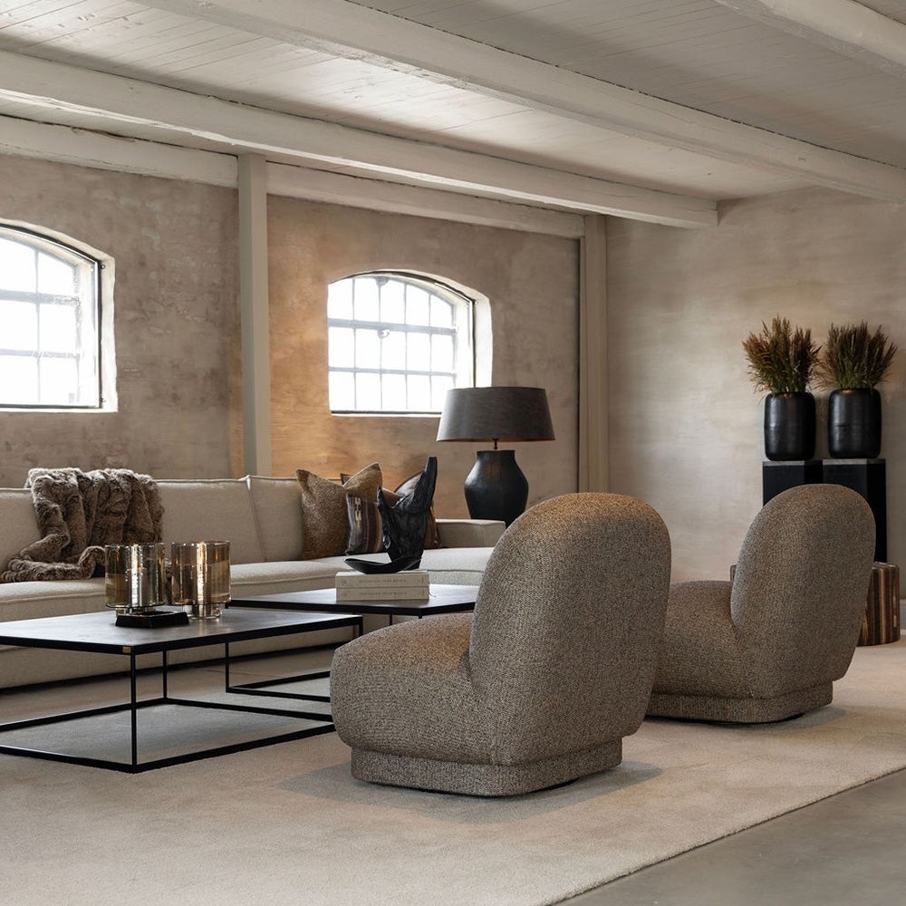 Baxter drejestol Viva brown