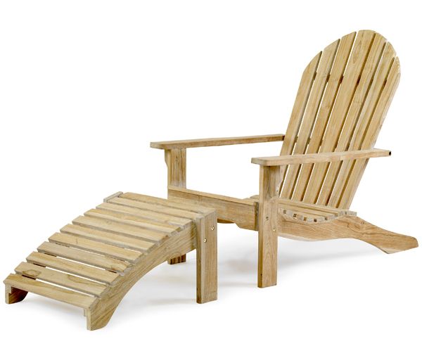 Opal Hvilestol Med Fodskammel Hvid Brafab