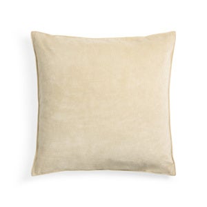 Velvet Pude Sand 50x50 cm