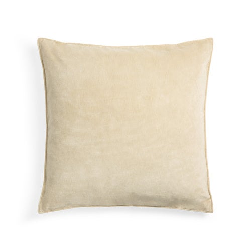 Velvet Pudebetræk Sand 50x50 cm