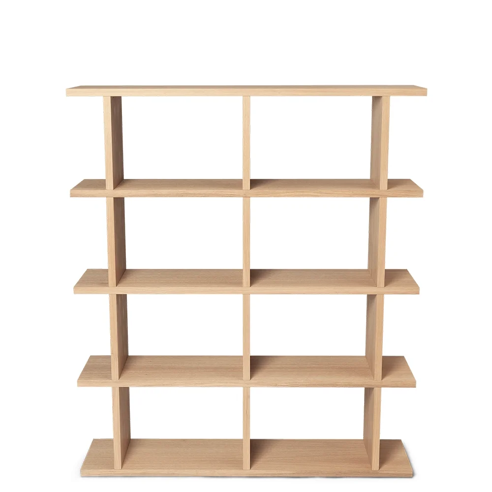 Ferm Living Kona bogreol 2x4 Natural
