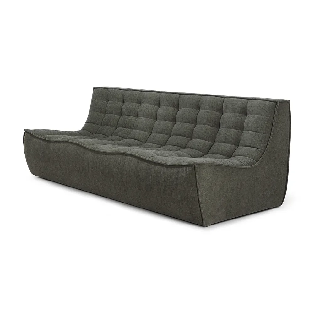 N701 3-personers sofa Moss