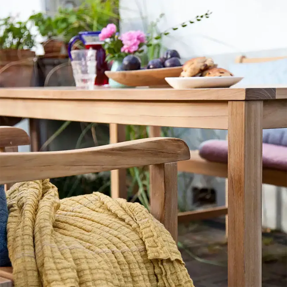 Sofiero havebord 165 cm Teak