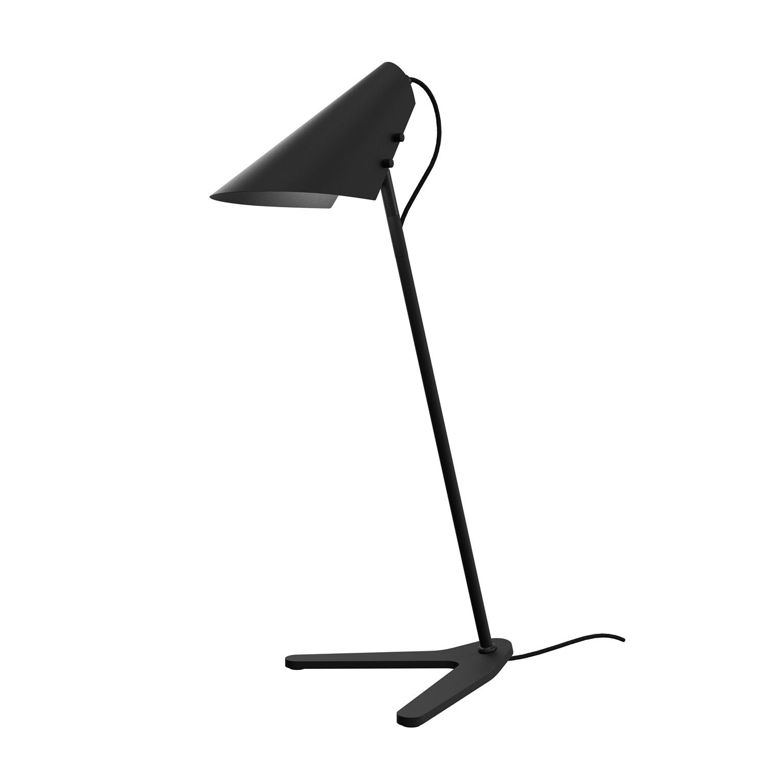 Vincent bordlampe sort struktur