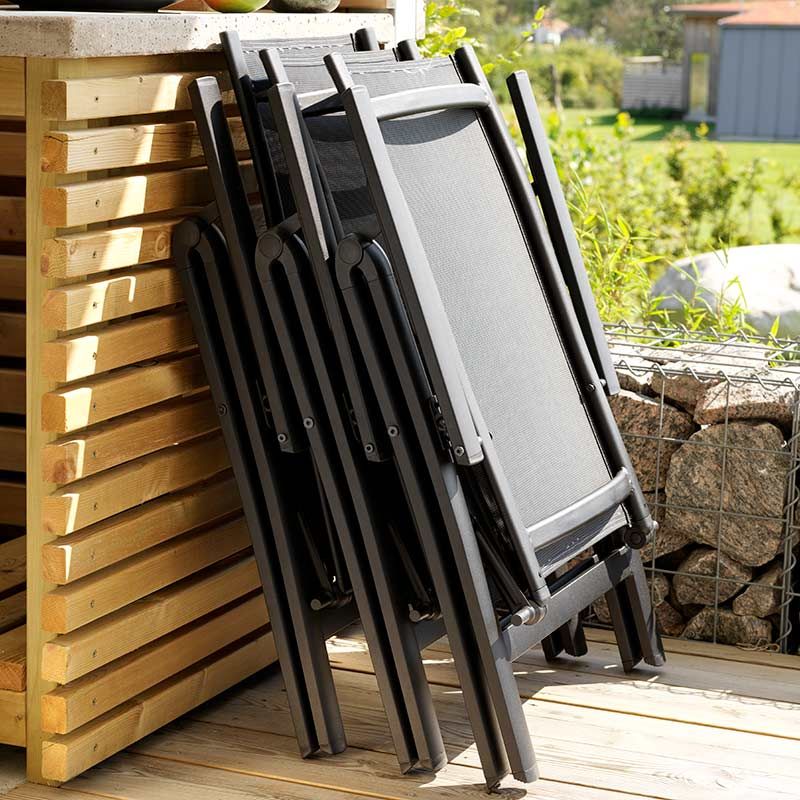 Rana Positionsstol Sort/Sort Brafab