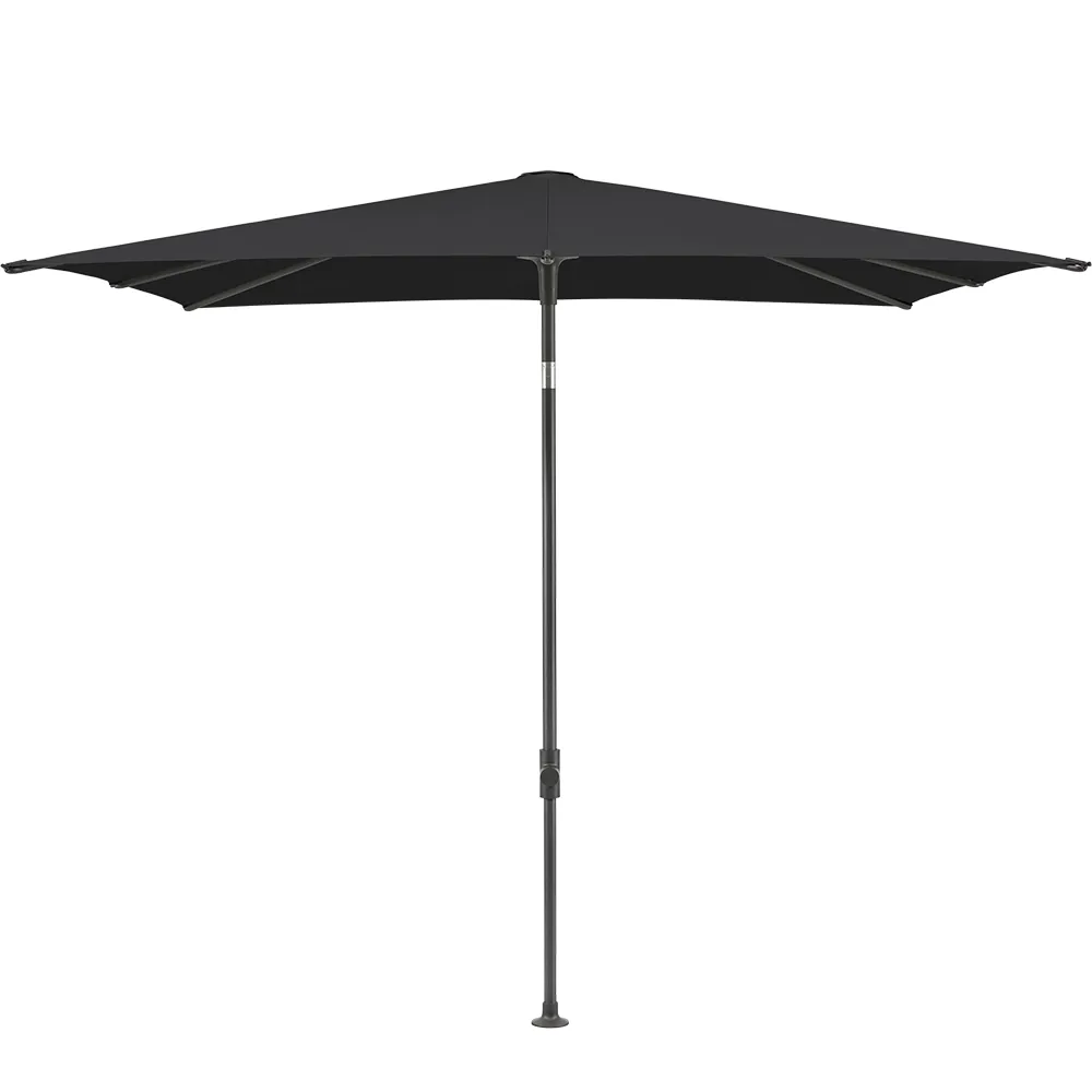 Glatz Smart parasol 240×240 cm anthracite Kat.4 408 Black