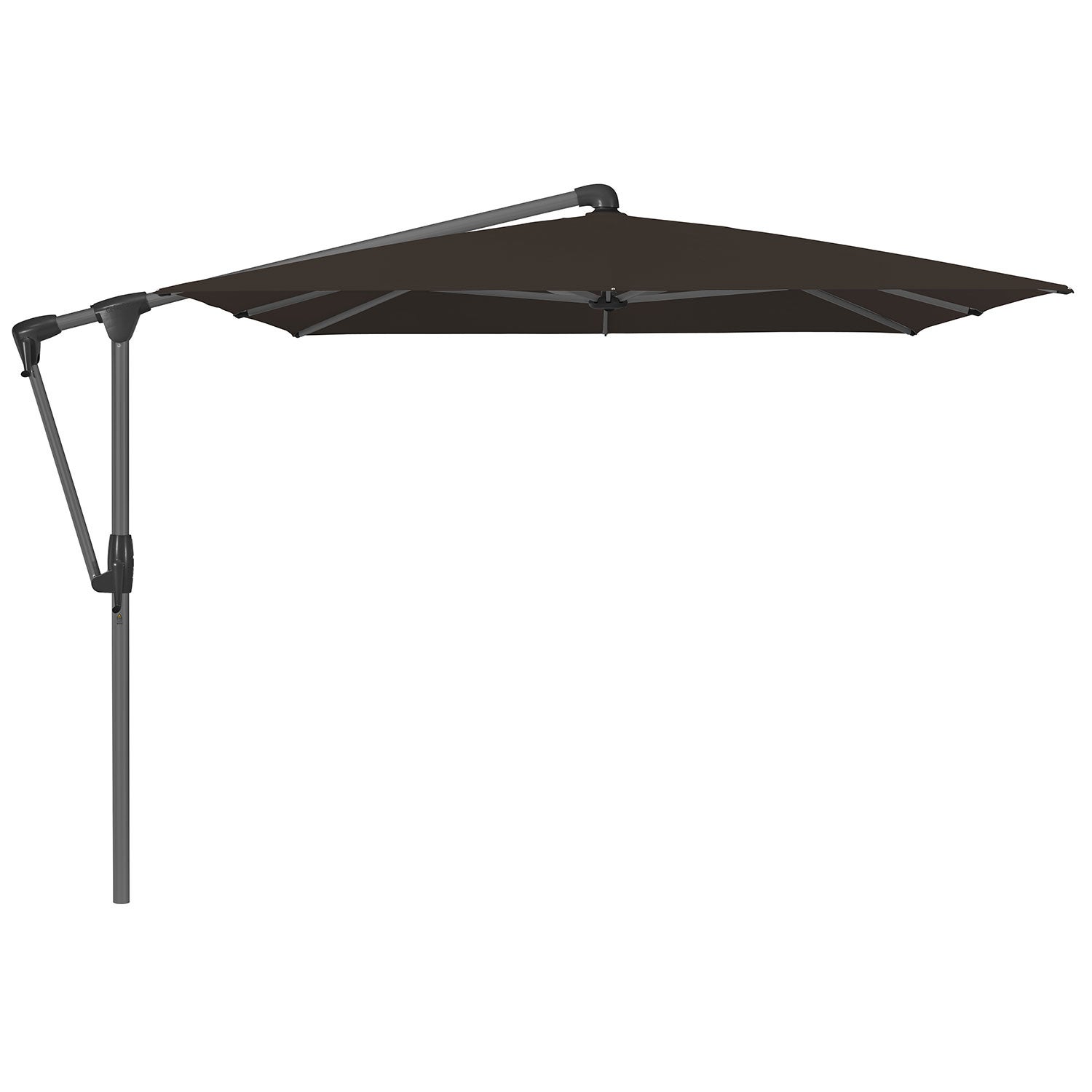 Sunwing Casa Frithængende Parasol 300x240 cm Kat.4 Antracit Alu/408 Black Glatz