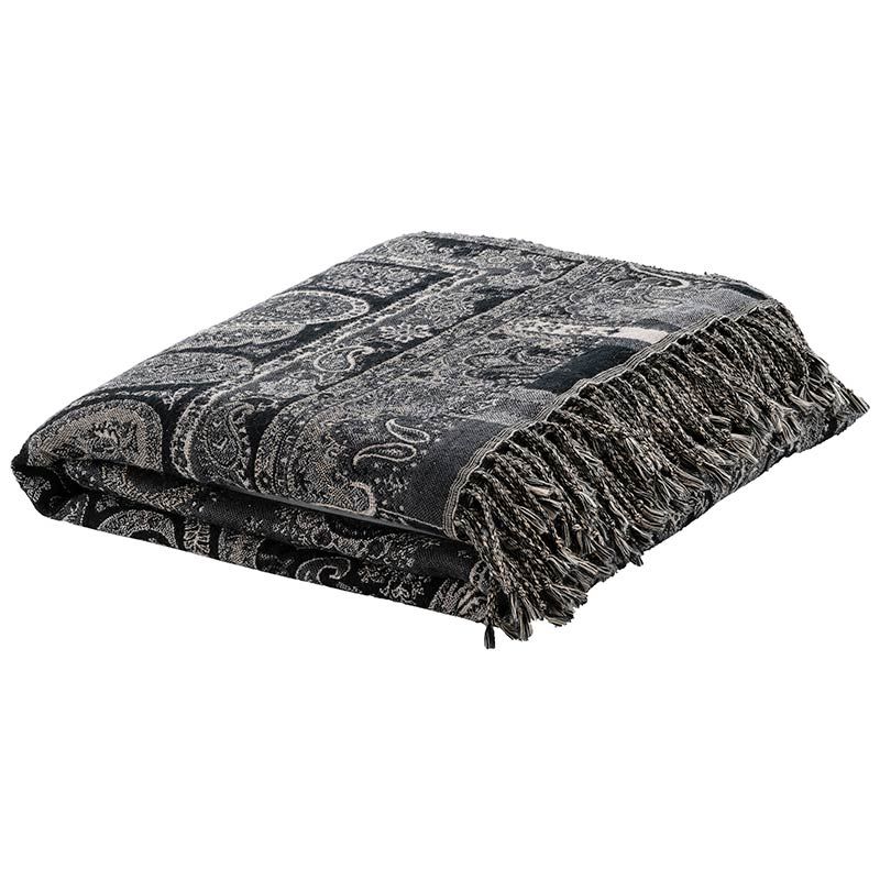 Eroz Plaid Paisley Mørkegrå