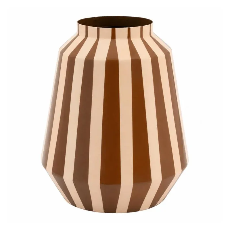 By-Boo, Toffy large Vase 25x25x30 cm Jern Brun