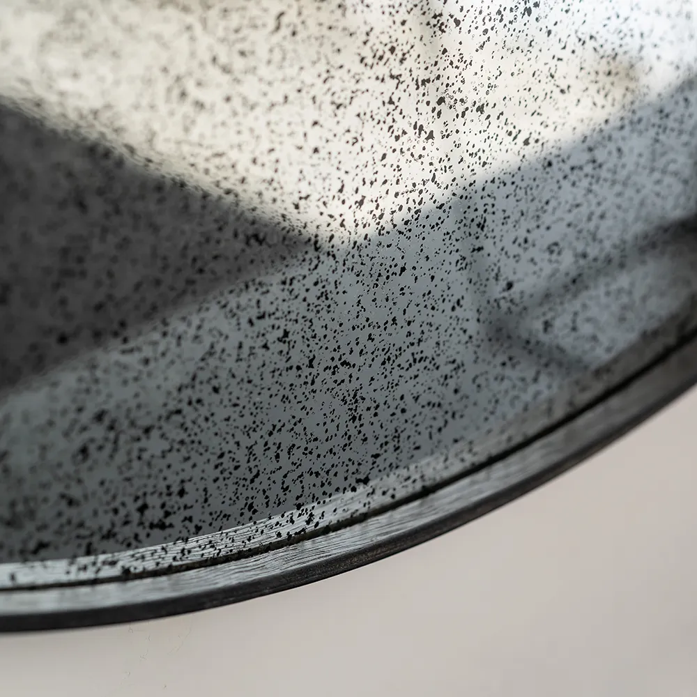 Aged spejl Ø62 cm Clear 