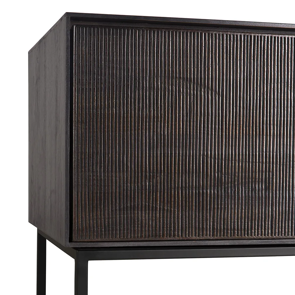 Grooves TV-bænk 45x242 cm 