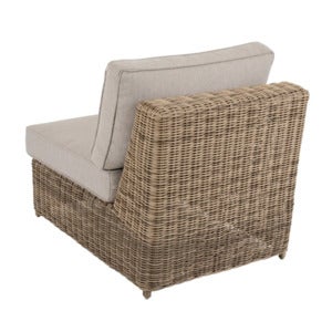 Glendon Midtersektion Rustik Polyrattan Brafab