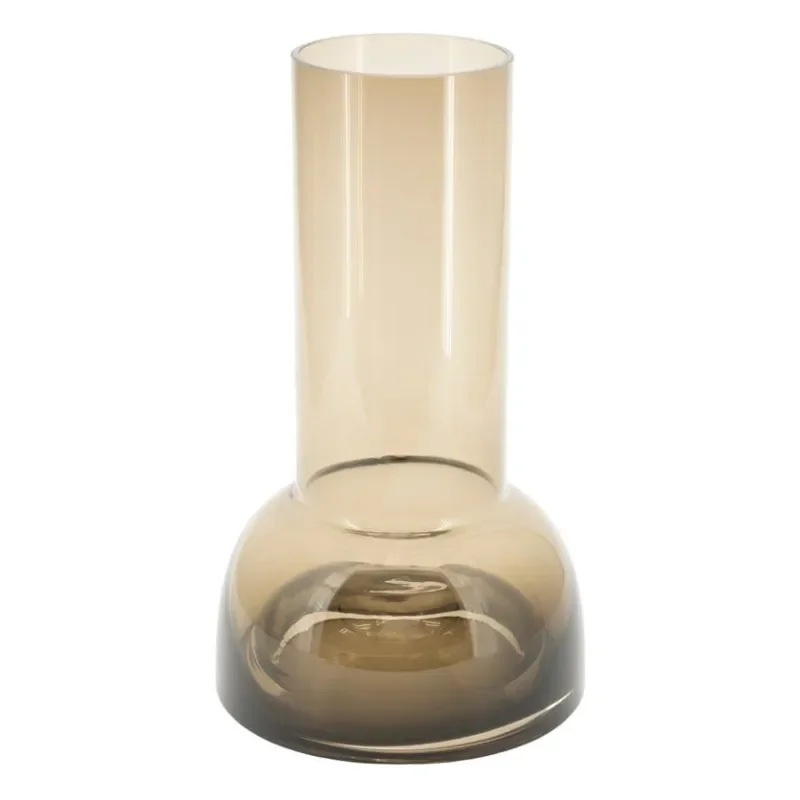 By-Boo, Sei large Vase 16x16x28 cm Glas Brun
