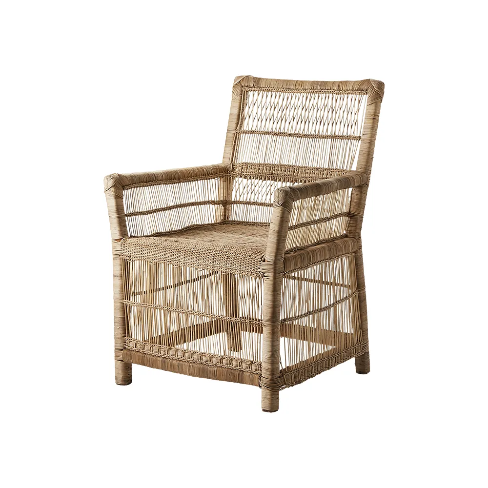  TRIBE stol rattan/bambus