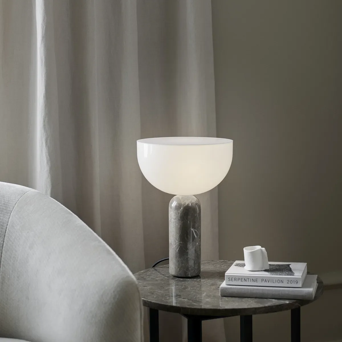 Kizu Bordlampe Small Gris du Marais EU