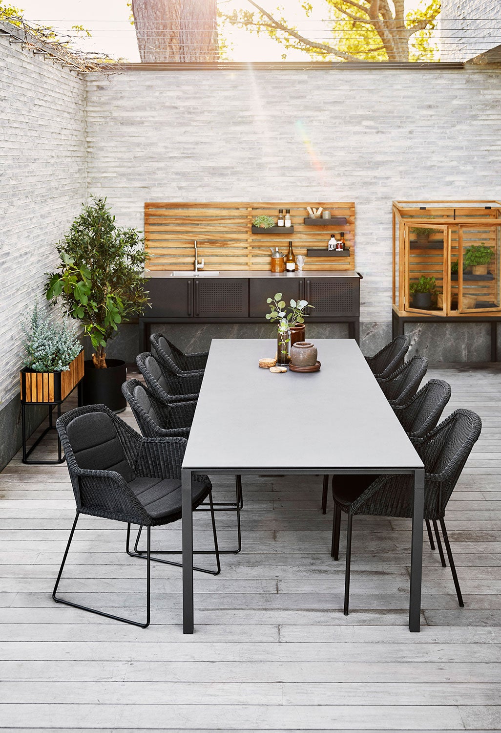 Pure Spisebord 100X280 cm