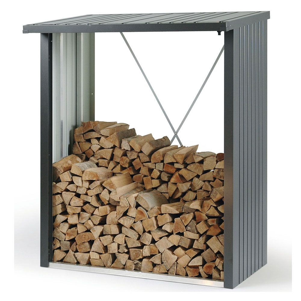 Biohort, Woodstock brændelager 150 cm mørkegrå