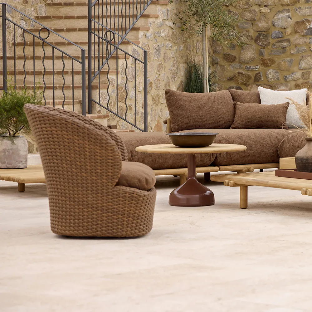 Coast lænestol med drejefunktion Umber brown