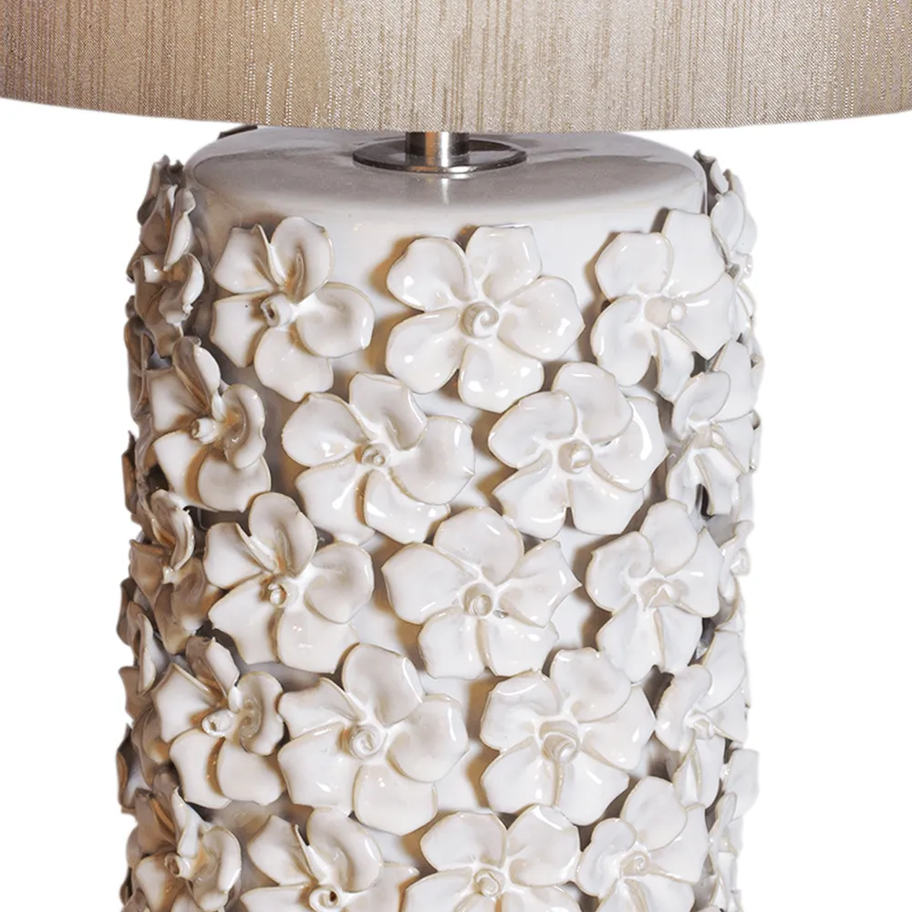 Fiore Bordlampe H54cm Beige 