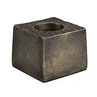 Lanterne Tealight Lille Brass Antique Artwood