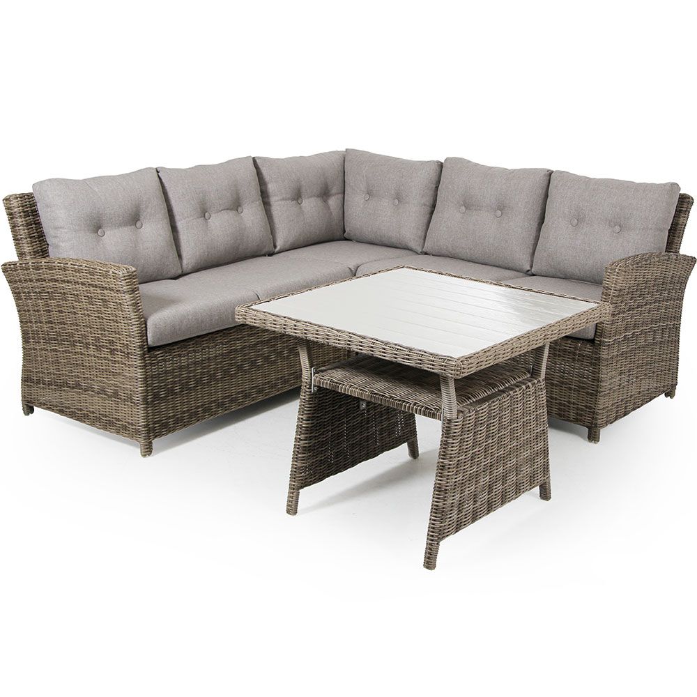 Soho spisebord 86x86 cm rustik