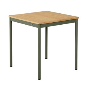 Nox Bistro bord 70x70 - Bambus/Nordisk Grøn