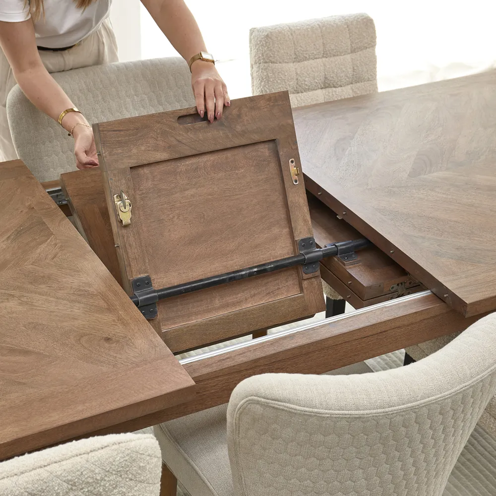  Bodie Hill Udtrækkeligt spisebord 310/265/220x100 cm