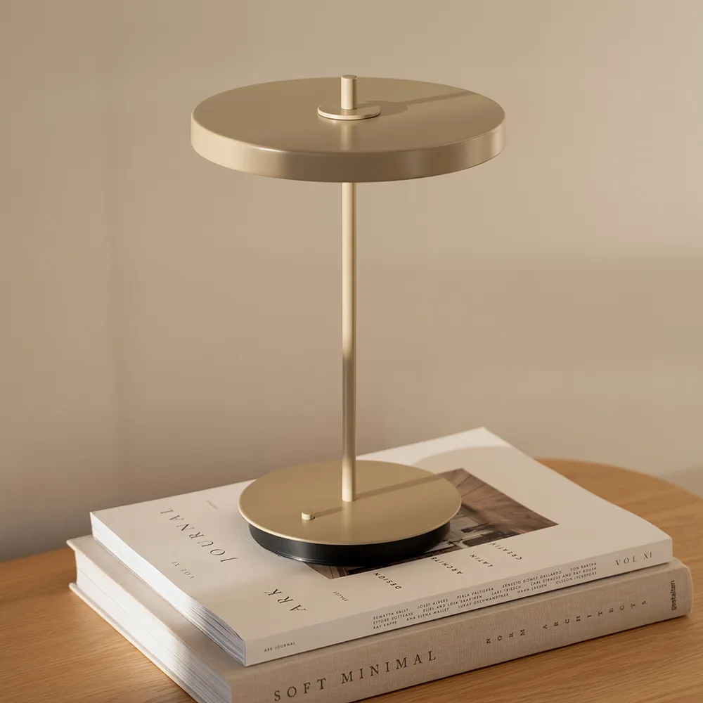 Asteria Move Monochrome Bærbar lampe Clay