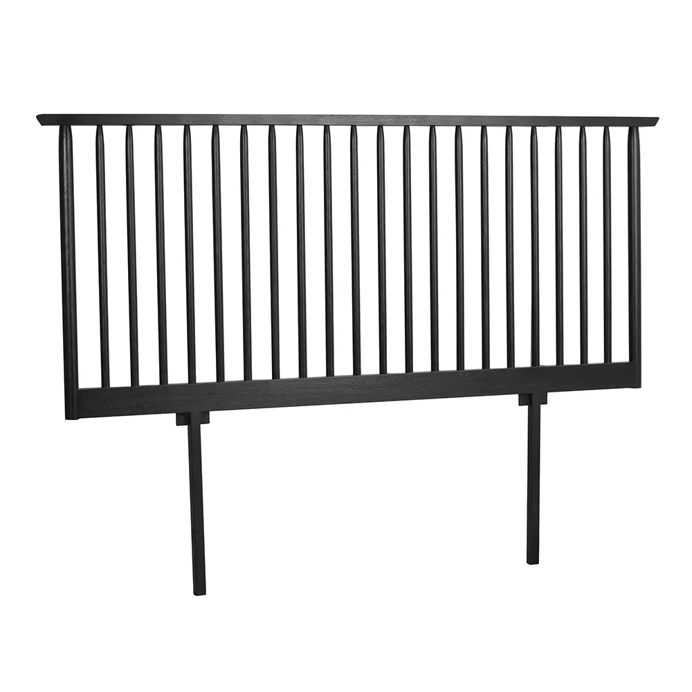 Riggins sengegavl 194x84 cm sort