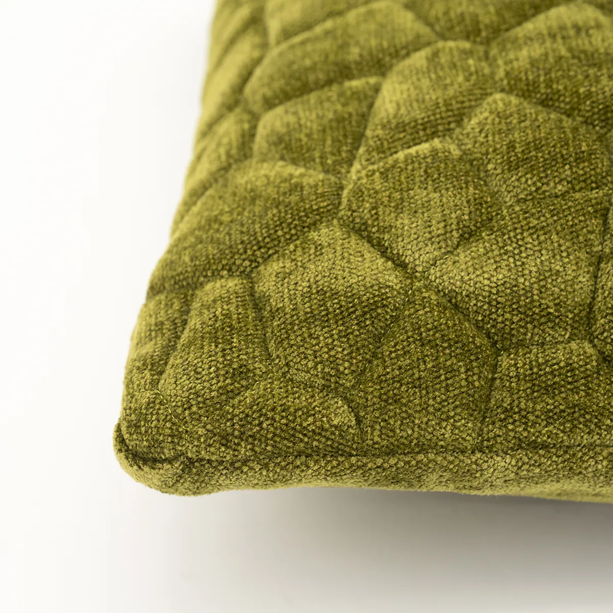 Pyntepude Stitch Green 45x45 cm