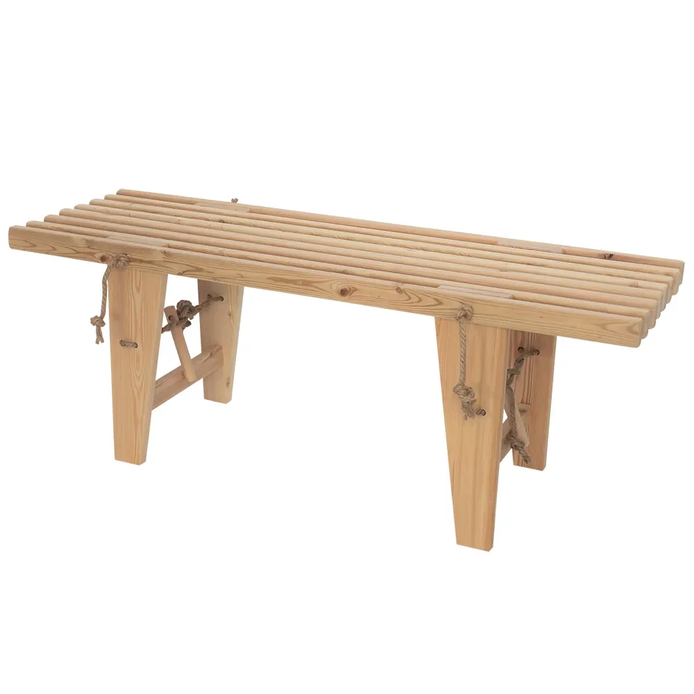EcoBench 120 cm Lærk Natur