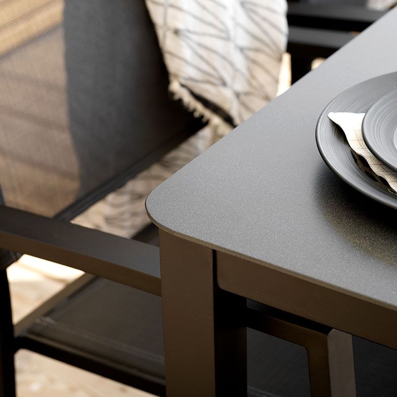 Rana Spisebord 90x150 cm Sort Brafab