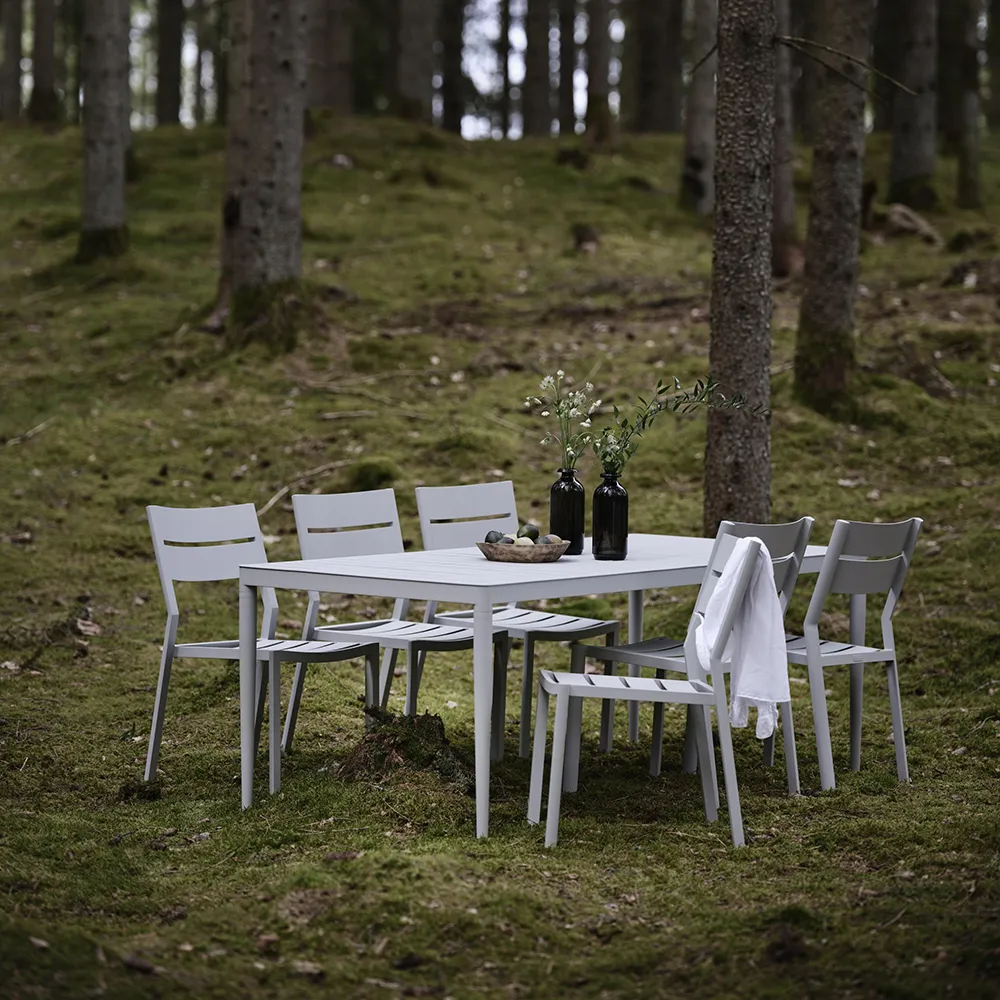 Delia Stol/Karmstol Light Grey