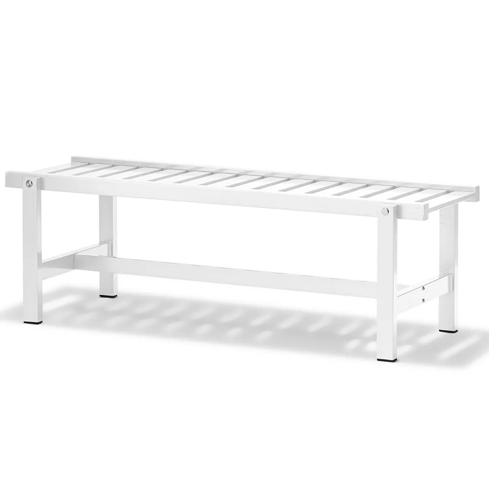 Fri Form, 135cm Bænk hvid