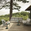 Settle 3-personers sofa Ribbed Weave 2/Dark Green 