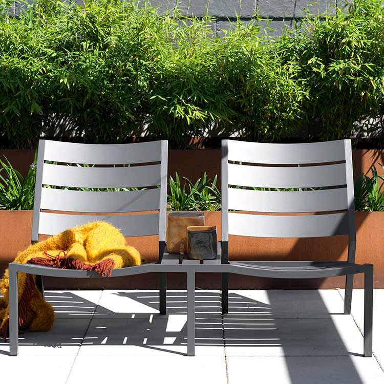 Delia Duo Sofa Antracit Brafab