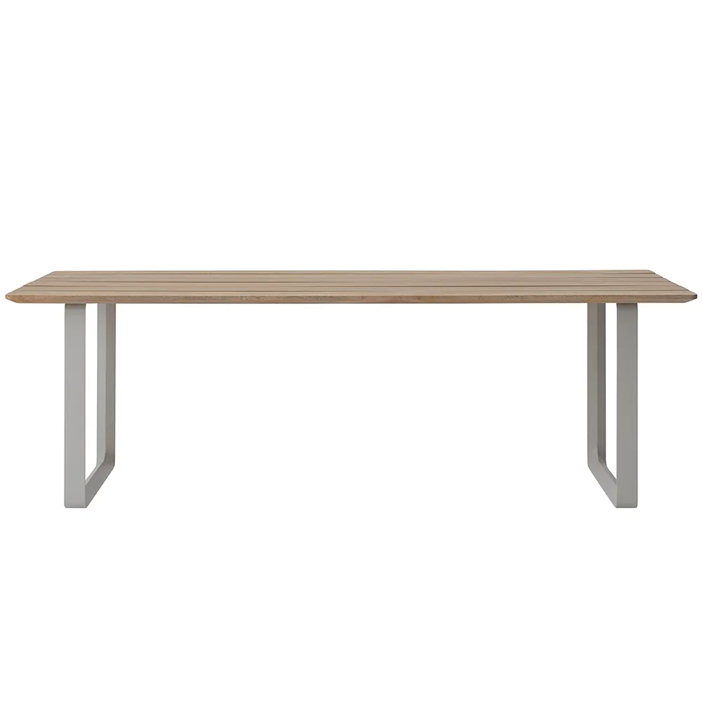 Muuto, 70/70 Spisebord 225x90 cm Sapele Mahogany/Grey