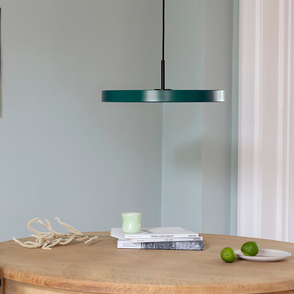 Asteria Medium Loftlampe Ø43 cm Forest Green/Sort