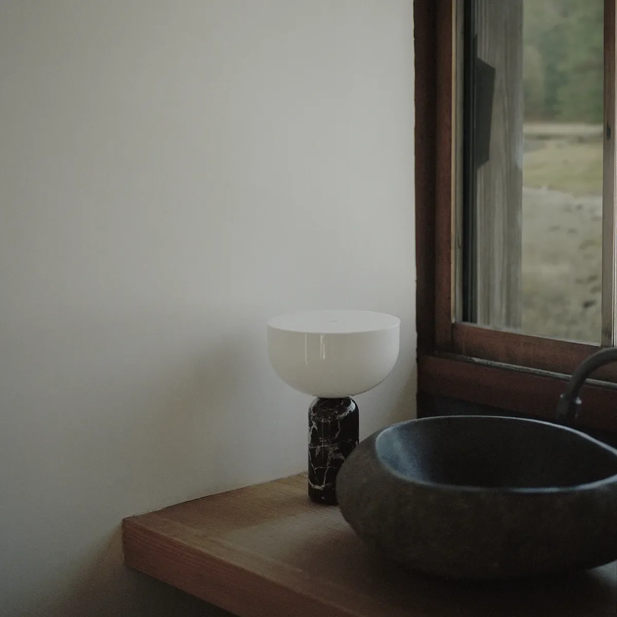 Kizu Bærbar bordlampe Rosso Levanto