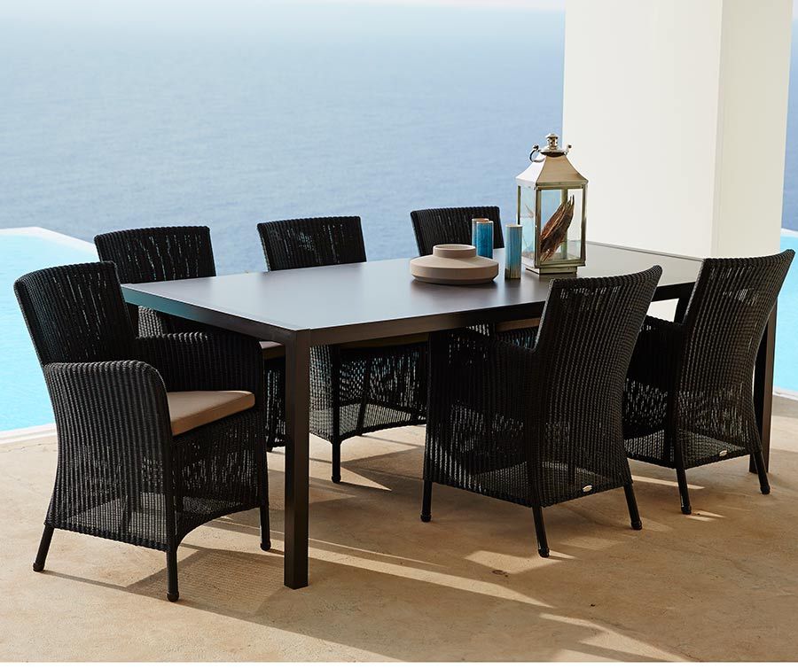 Hampsted armlænsstol kunstflet natur