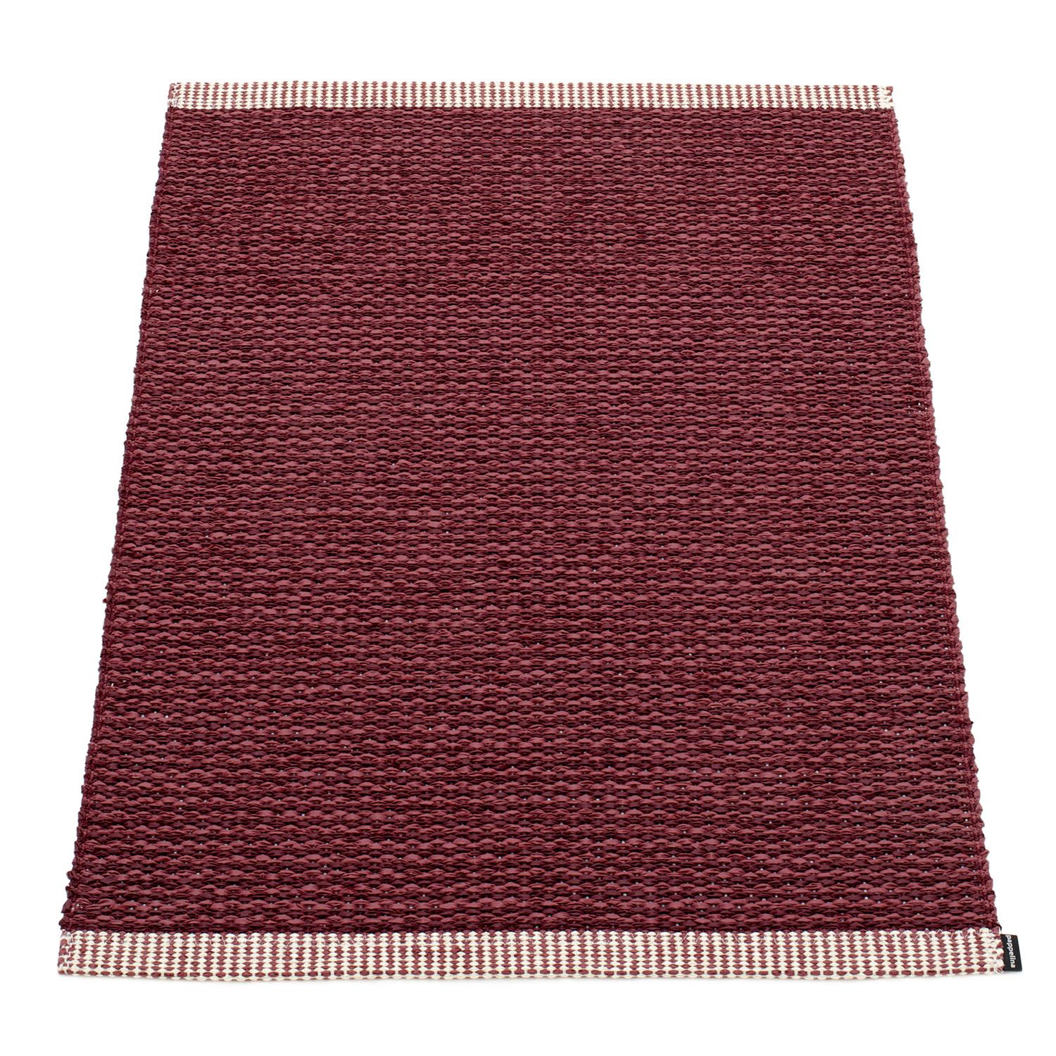 Pappelina Mono tæppe 60×85 cm zinfandel / rose / taupe