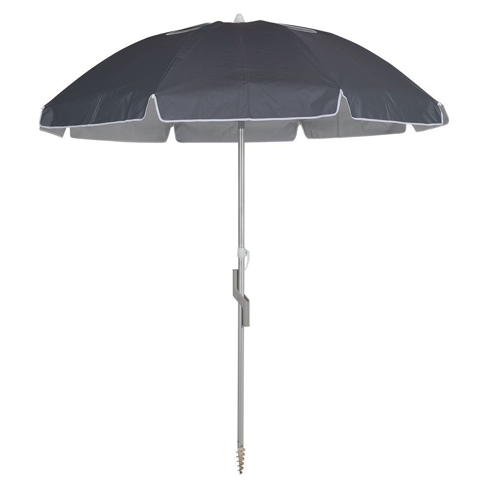 Brafab, Soda Strandparasol 215 cm Grå Brafab