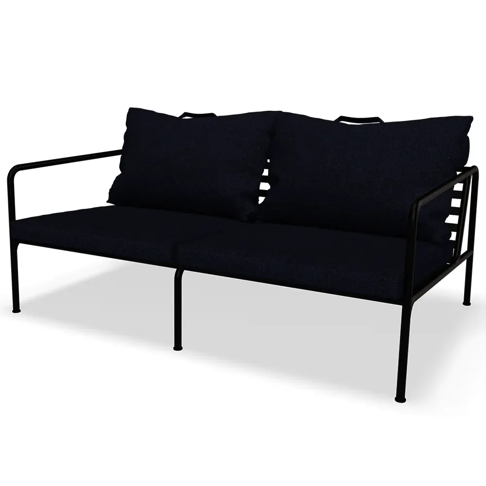 Houe, Avon 2-personers sofa Indigo/Black