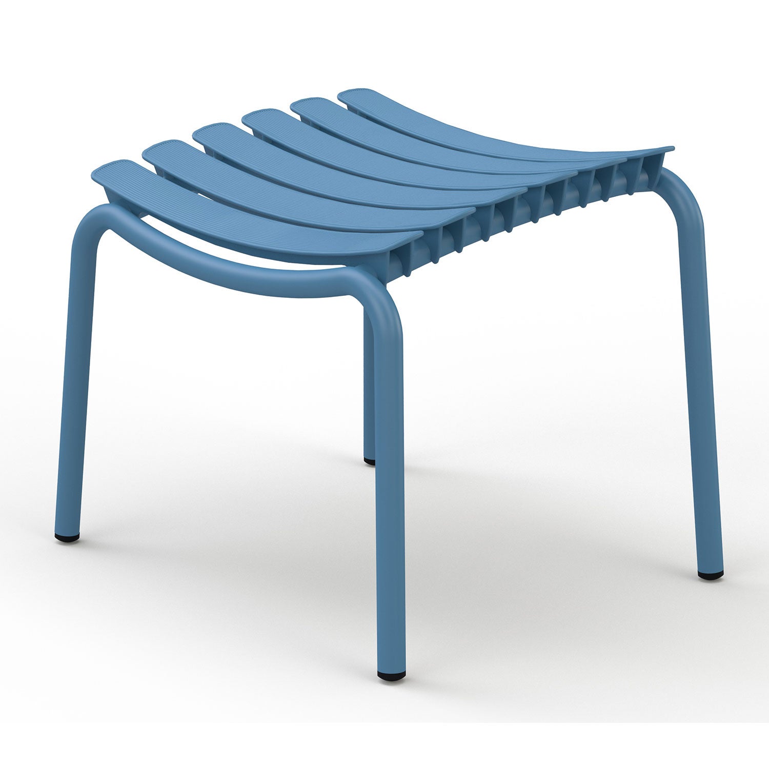 Reclips fodskammel blå aluminium