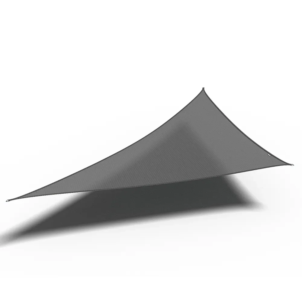 Platinum Sun & Shade, Coolfit solsejl trekantet 90° 500x710cm grå