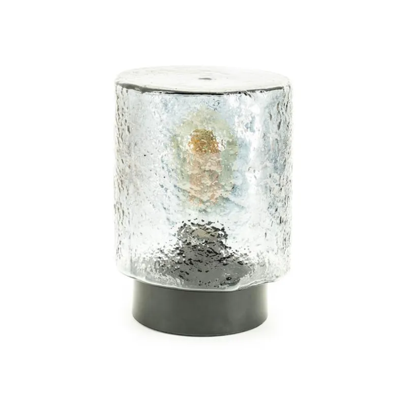 Silon 18x18x24 cm glas sort