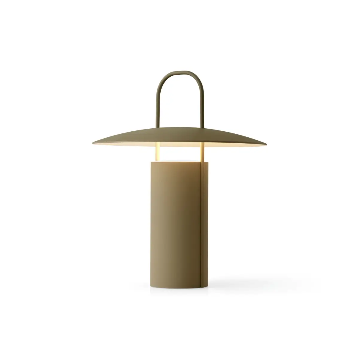 Ray Transportabel lampe Aluminium Dusty Green